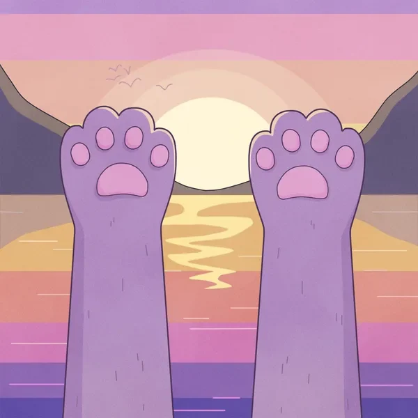 Just Relax cover art by Purrple Cat